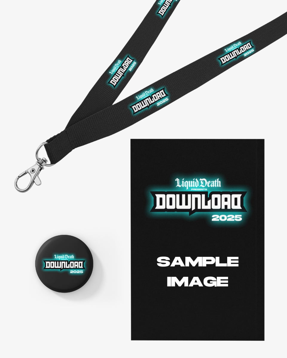 PREORDER 2025 Programme & Lanyard Pack Download Festival Shop