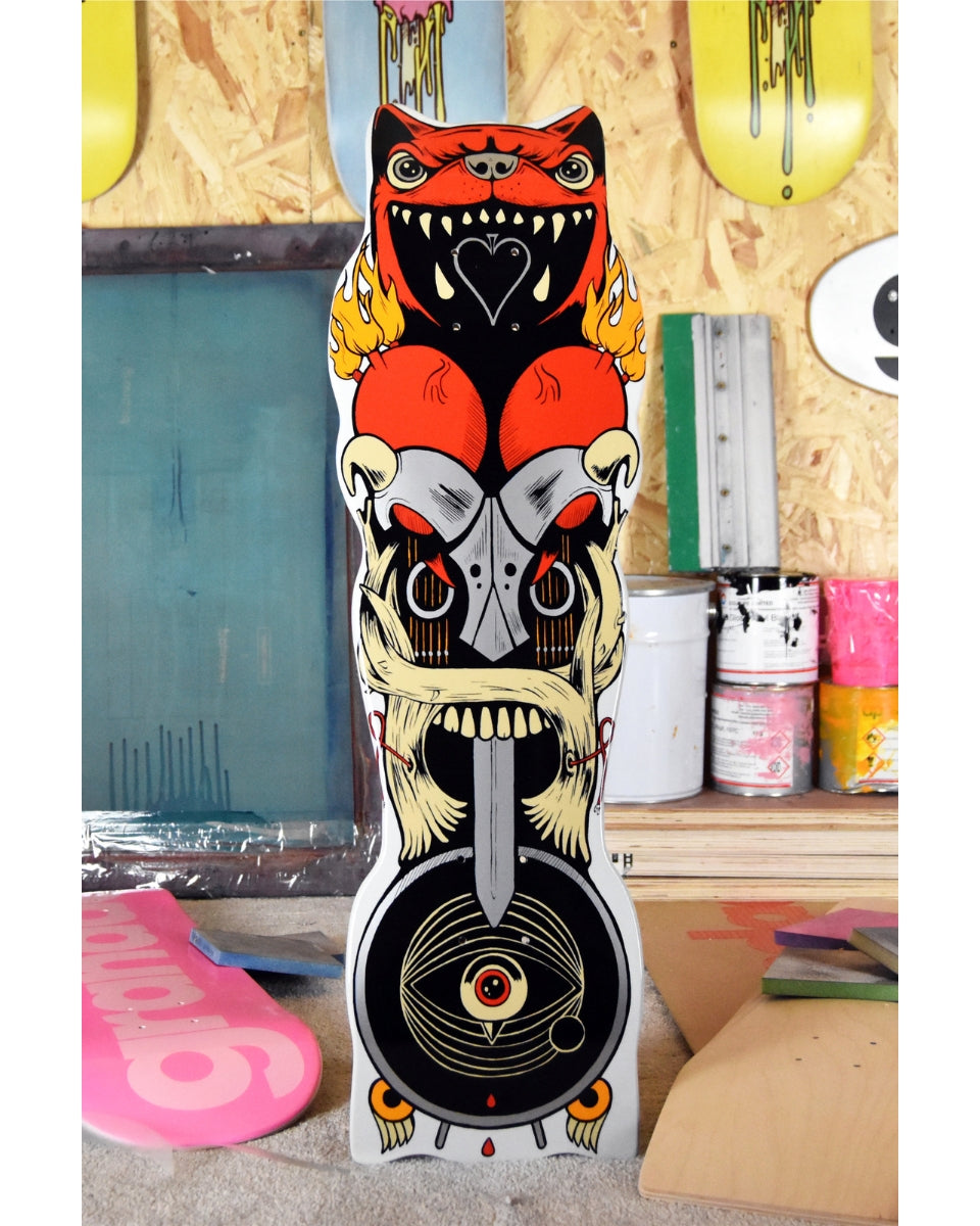 Grandad Totem Skateboard Deck