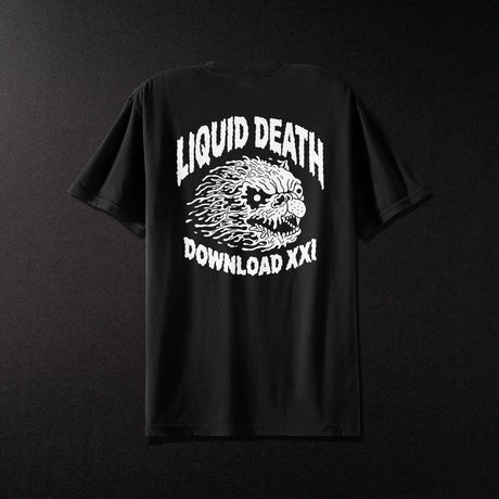 Liquid Death x Download Festival Tee